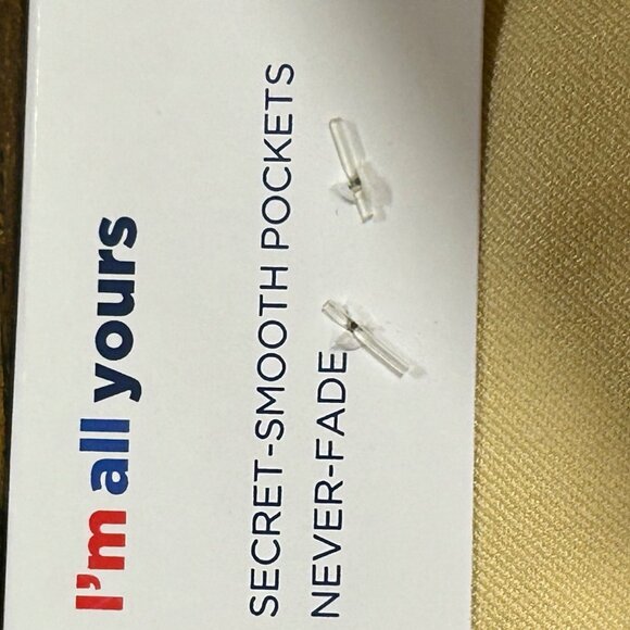 Old Navy Womens High-Rise Pixie Skinny Ankle Pants Size 14 Yellow Stretch Fabric - Picture 6 of 12